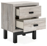 Vessalli Two-tone Nightstand - Ornate Home