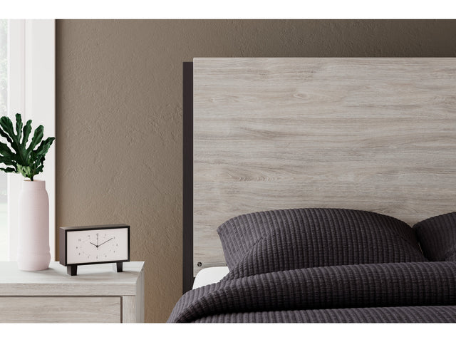 Vessalli Two-tone Queen Panel Headboard - Ornate Home