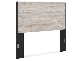Vessalli Two-tone Queen Panel Headboard - Ornate Home
