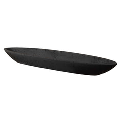 Vessel Black Cast Canoe Bowl - Ornate Home