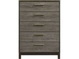 Vestavia Antique Gray/Brown Chest - Ornate Home