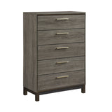 Vestavia Antique Gray/Brown Chest - Ornate Home