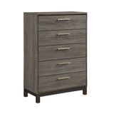 Vestavia Antique Gray/Brown Chest - Ornate Home