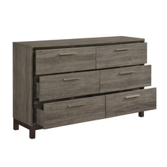 Vestavia Antique Gray/Brown Dresser - Ornate Home