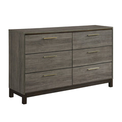 Vestavia Antique Gray/Brown Dresser - Ornate Home