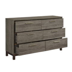 Vestavia Antique Gray/Brown Dresser - Ornate Home
