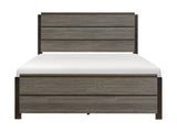 Vestavia Antique Gray/Brown Eastern King Bed - Ornate Home