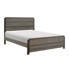 Vestavia Antique Gray/Brown Eastern King Bed - Ornate Home