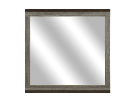 Vestavia Antique Gray/Brown Mirror - Ornate Home