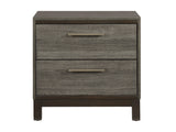 Vestavia Antique Gray/Brown Nightstand - Ornate Home