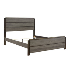 Vestavia Antique Gray/Brown Queen Bed - Ornate Home