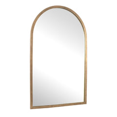 Vestry Antique Brass Arch Mirror - Ornate Home