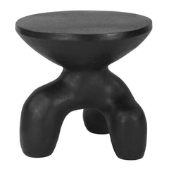 Veta Black Indoor-Outdoor Accent Table - Ornate Home