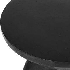 Veta Black Indoor-Outdoor Accent Table - Ornate Home