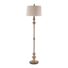 Vetralla Silver/Bronze Floor Lamp - Ornate Home