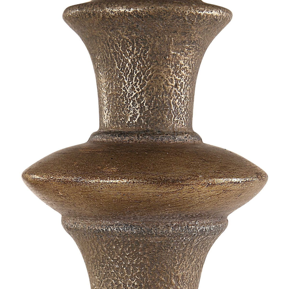 Vetralla Silver/Bronze Floor Lamp - Ornate Home