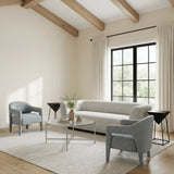 Vetro Silver Coffee Table - Ornate Home