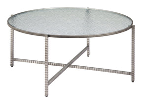 Vetro Silver Coffee Table - Ornate Home