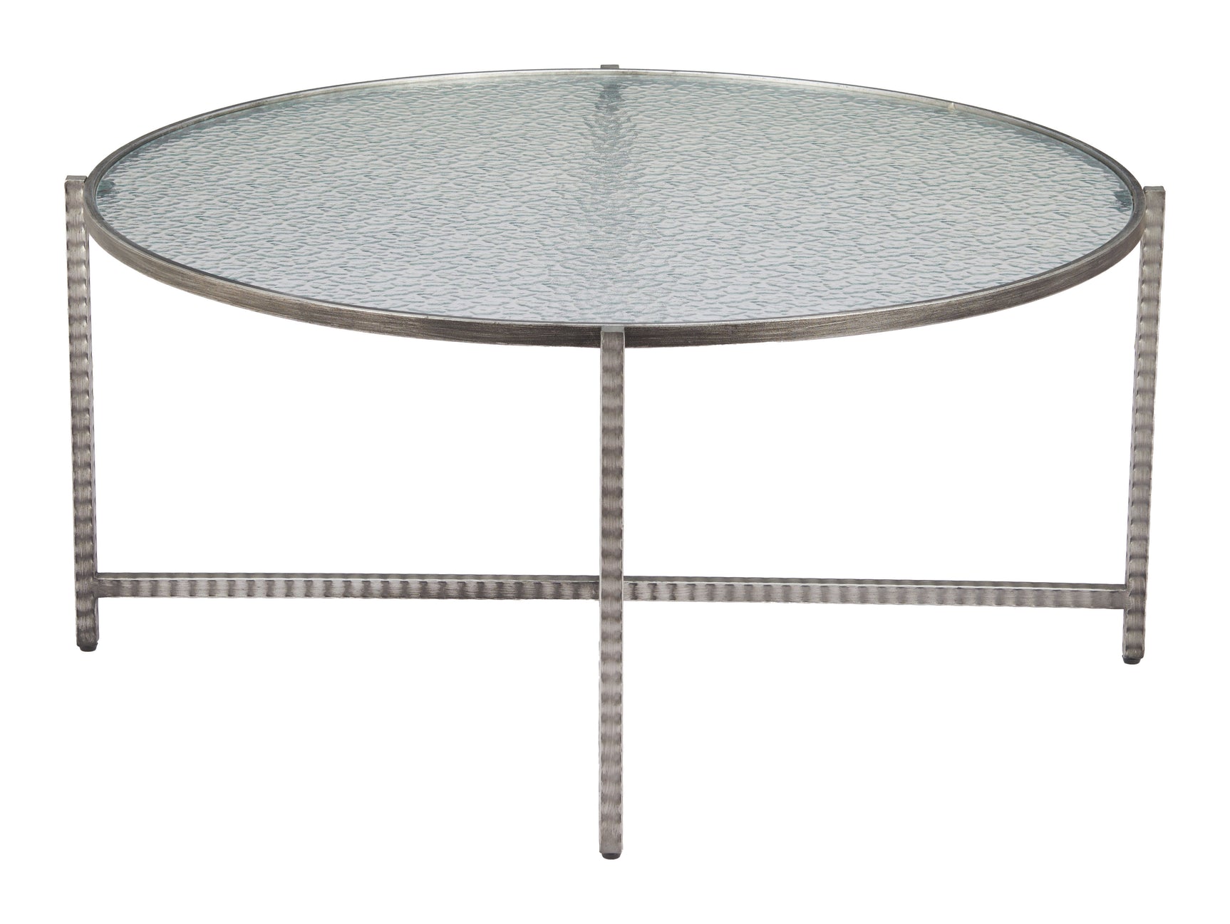 Vetro Silver Coffee Table - Ornate Home