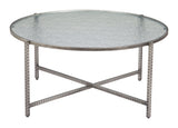 Vetro Silver Coffee Table - Ornate Home