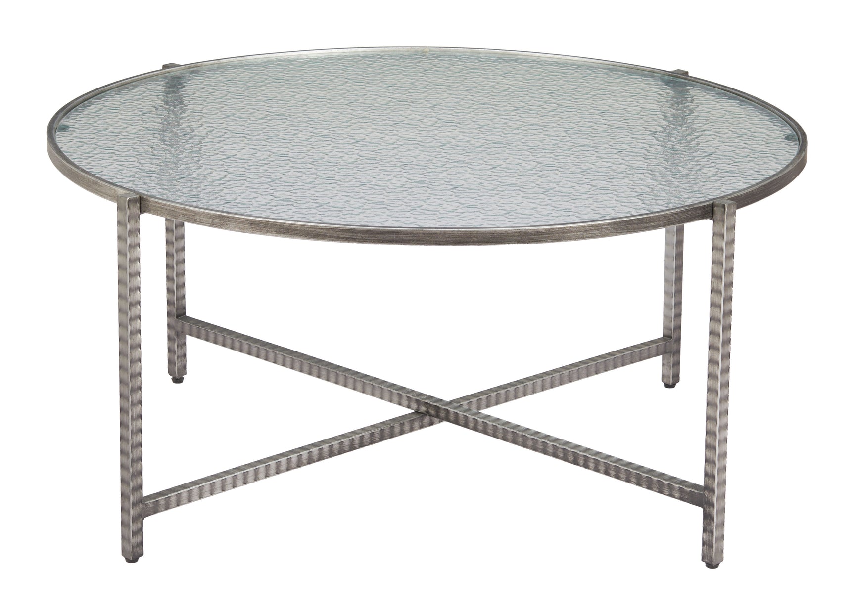 Vetro Silver Coffee Table - Ornate Home