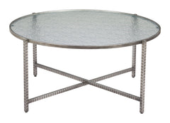 Vetro Silver Coffee Table - Ornate Home