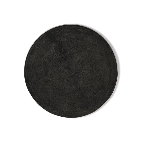 Vevo Black Nickel Accent Table - Ornate Home