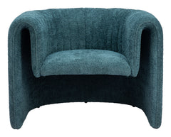 Viana Aquamarine Accent Chair - Ornate Home