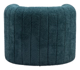 Viana Aquamarine Accent Chair - Ornate Home
