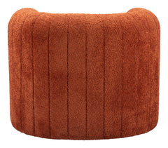 Viana Burnt Orange Accent Chair - Ornate Home