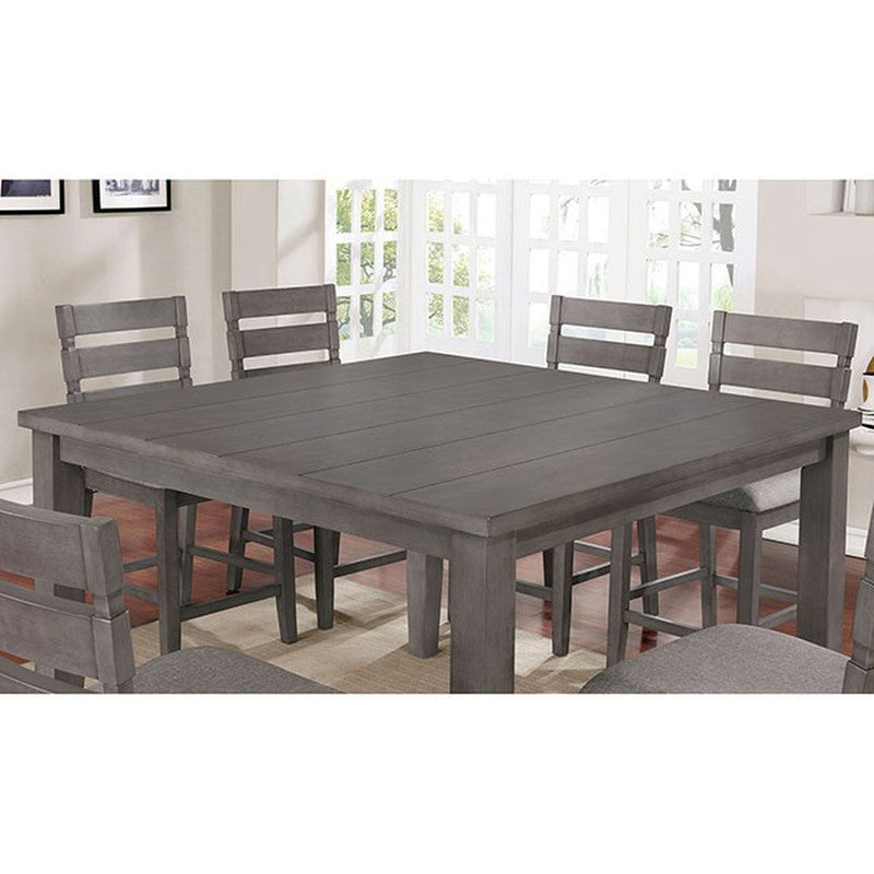 Viana Gray Counter Height Table - Ornate Home