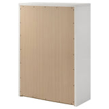 Viana White High Gloss Chest - Ornate Home