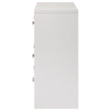 Viana White High Gloss Dresser - Ornate Home