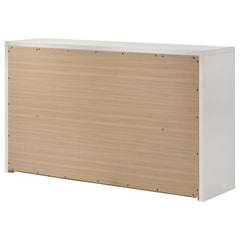 Viana White High Gloss Dresser - Ornate Home