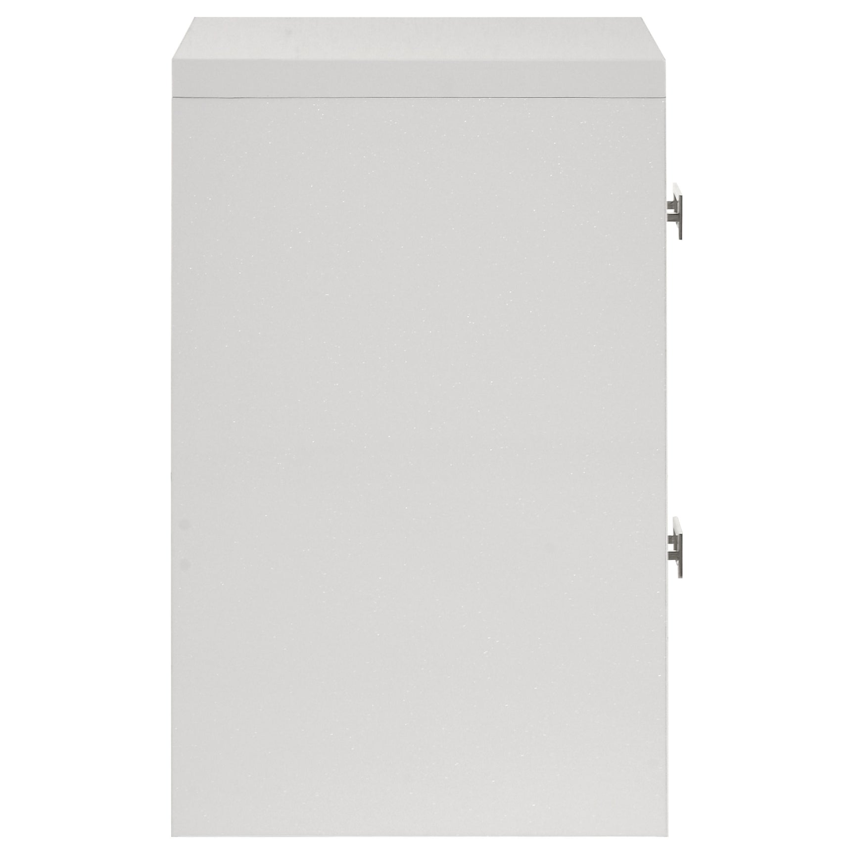 Viana White High Gloss Nightstand - Ornate Home