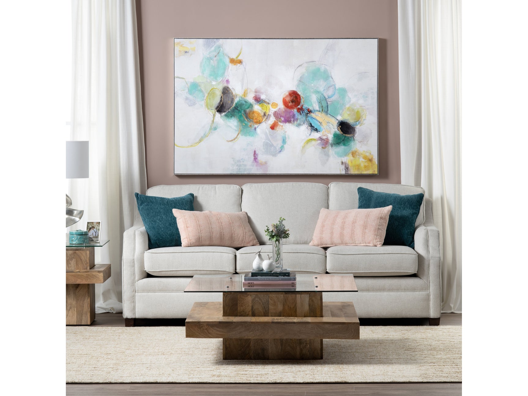 Vibrant Rings Multi Canvas