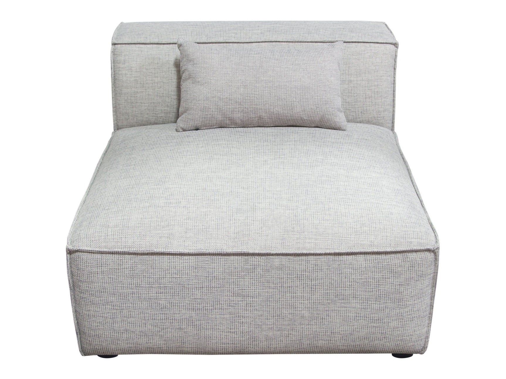 Vice Fabric Armless Chair - Ornate Home