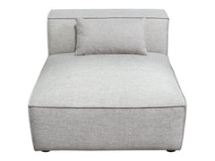 Vice Fabric Armless Chair - Ornate Home