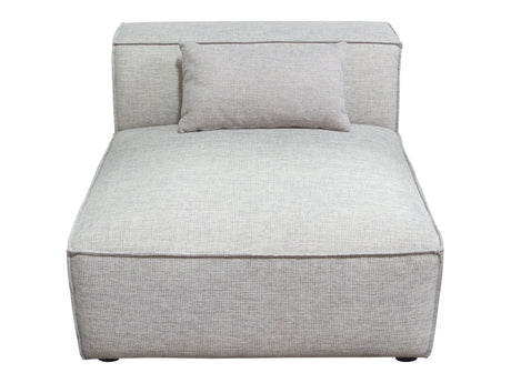 Vice Fabric Armless Chair - Ornate Home