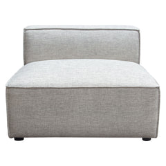 Vice Fabric Armless Chair - Ornate Home