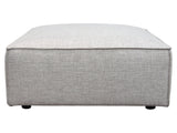 Vice  Fabric Square Ottoman - Ornate Home