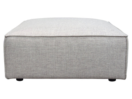 Vice  Fabric Square Ottoman - Ornate Home