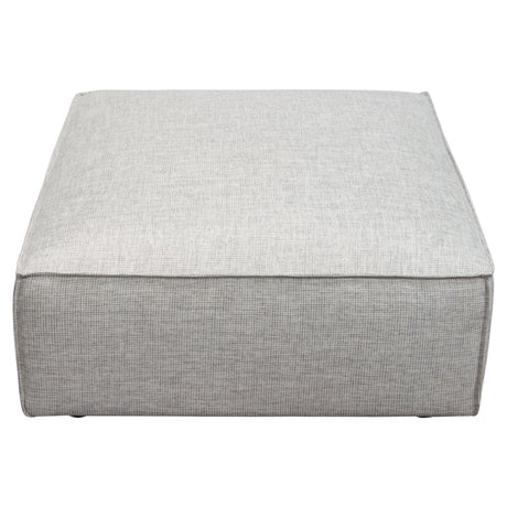 Vice  Fabric Square Ottoman - Ornate Home