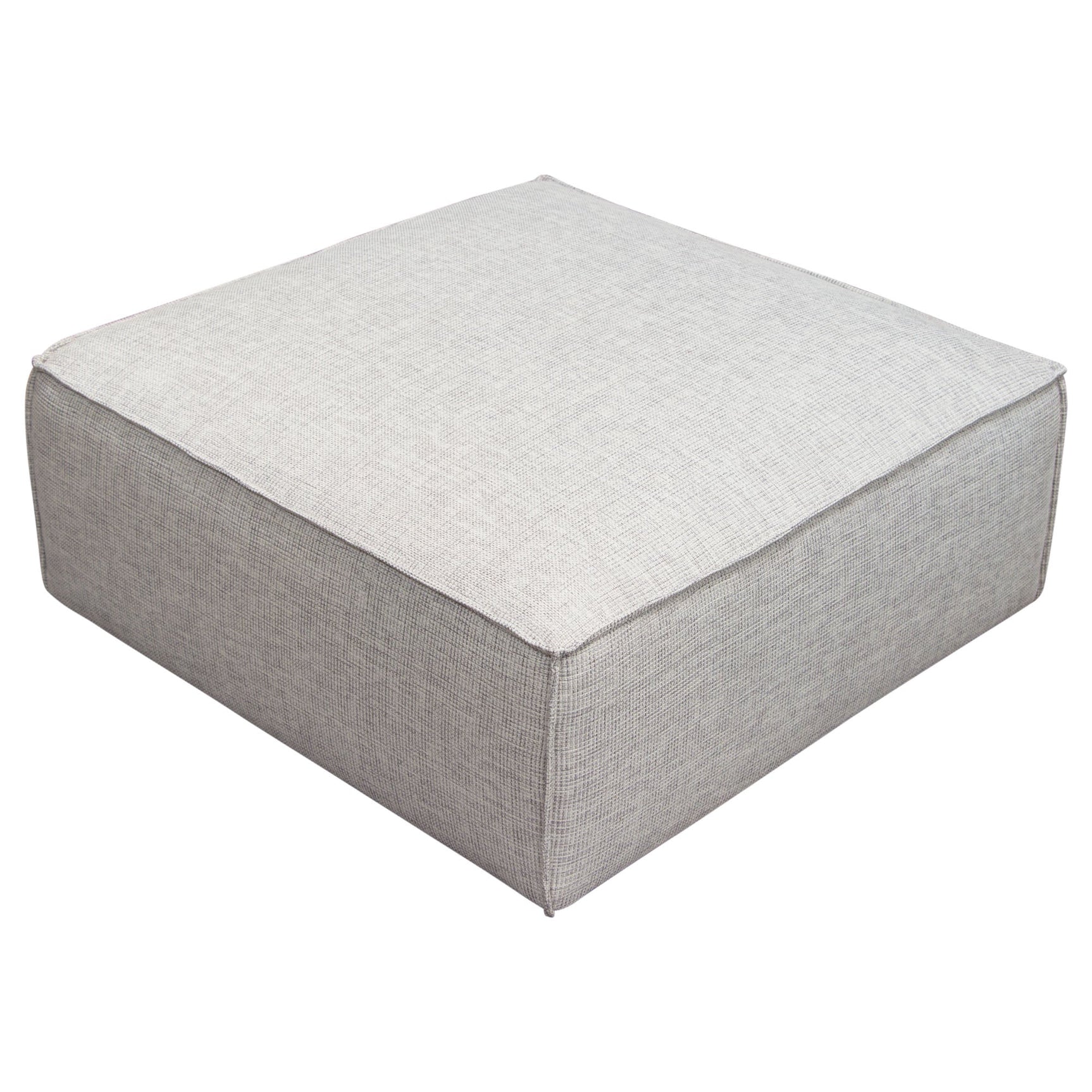 Vice  Fabric Square Ottoman - Ornate Home