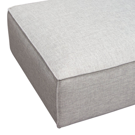 Vice  Fabric Square Ottoman - Ornate Home