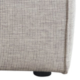 Vice  Fabric Square Ottoman - Ornate Home