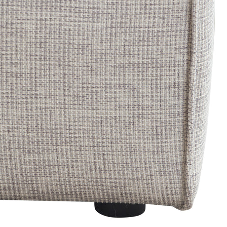 Vice  Fabric Square Ottoman - Ornate Home