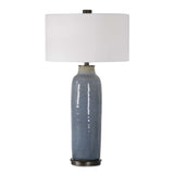 Vicente Slate Blue Table Lamp - Ornate Home