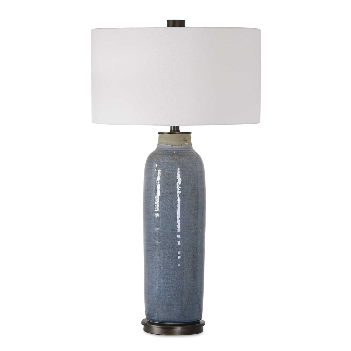 Vicente Slate Blue Table Lamp - Ornate Home