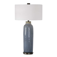 Vicente Slate Blue Table Lamp - Ornate Home
